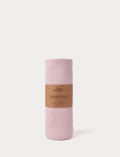 Babyfilt, Bomull, Rosa, Rosa
