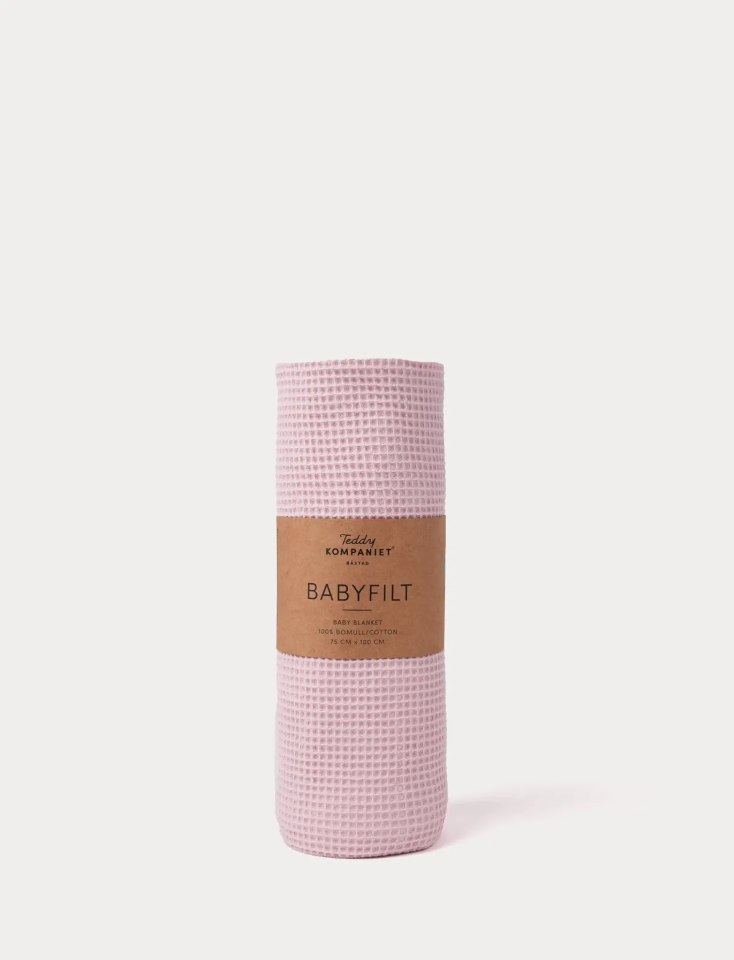 Babyfilt, Bomull, Rosa, Rosa