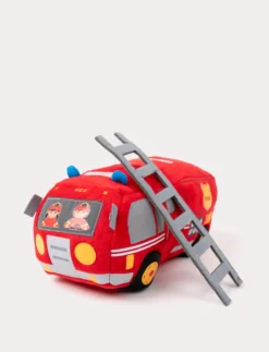 Brandbil med löstagbar stege