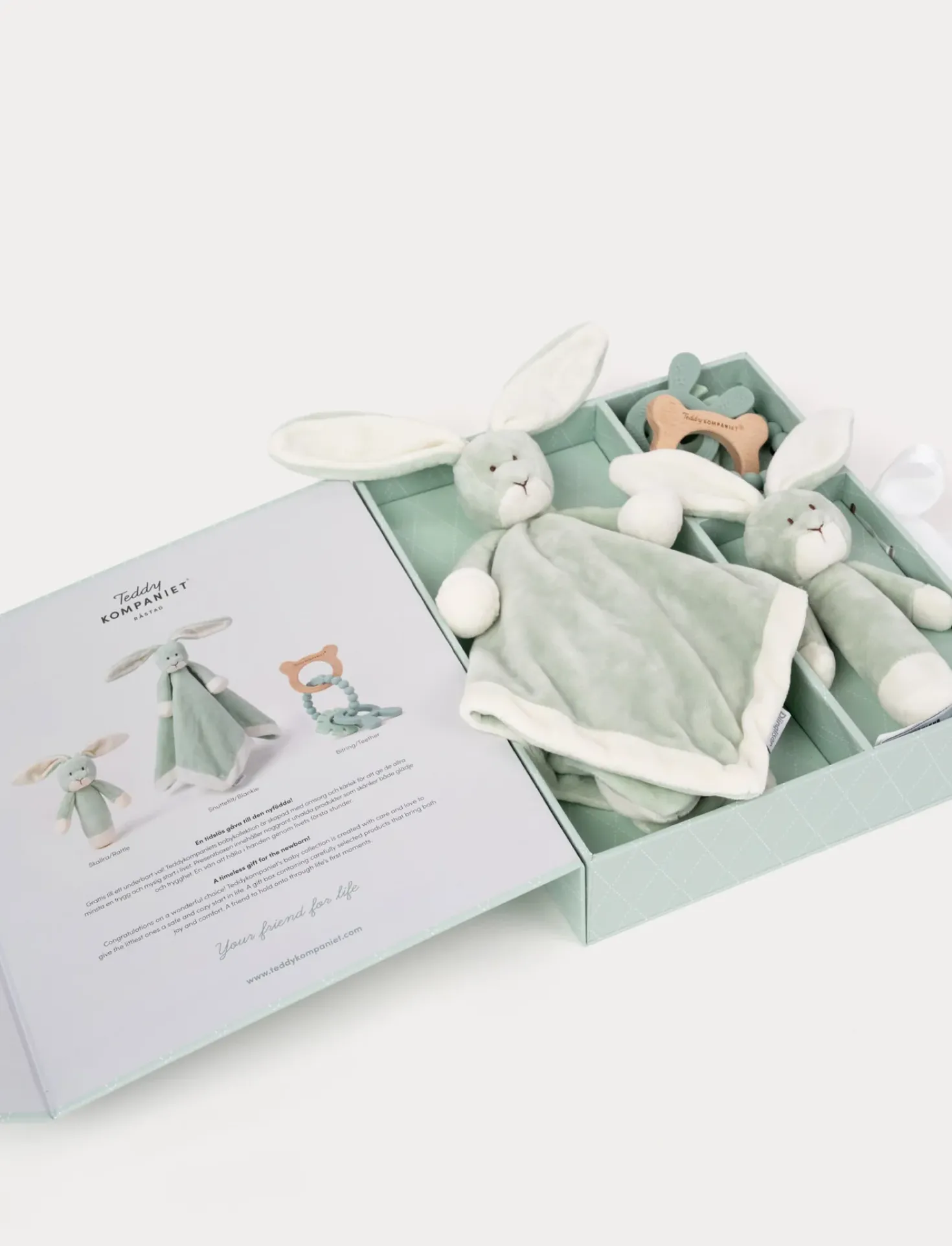 Diinglisar, Presentbox, Kanin, Ljusgrön