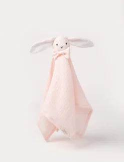Diinglisar, Snuttefilt, Muslin, Kanin, Rosa