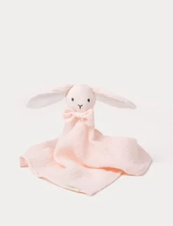 Diinglisar, Snuttefilt, Muslin, Kanin, Rosa