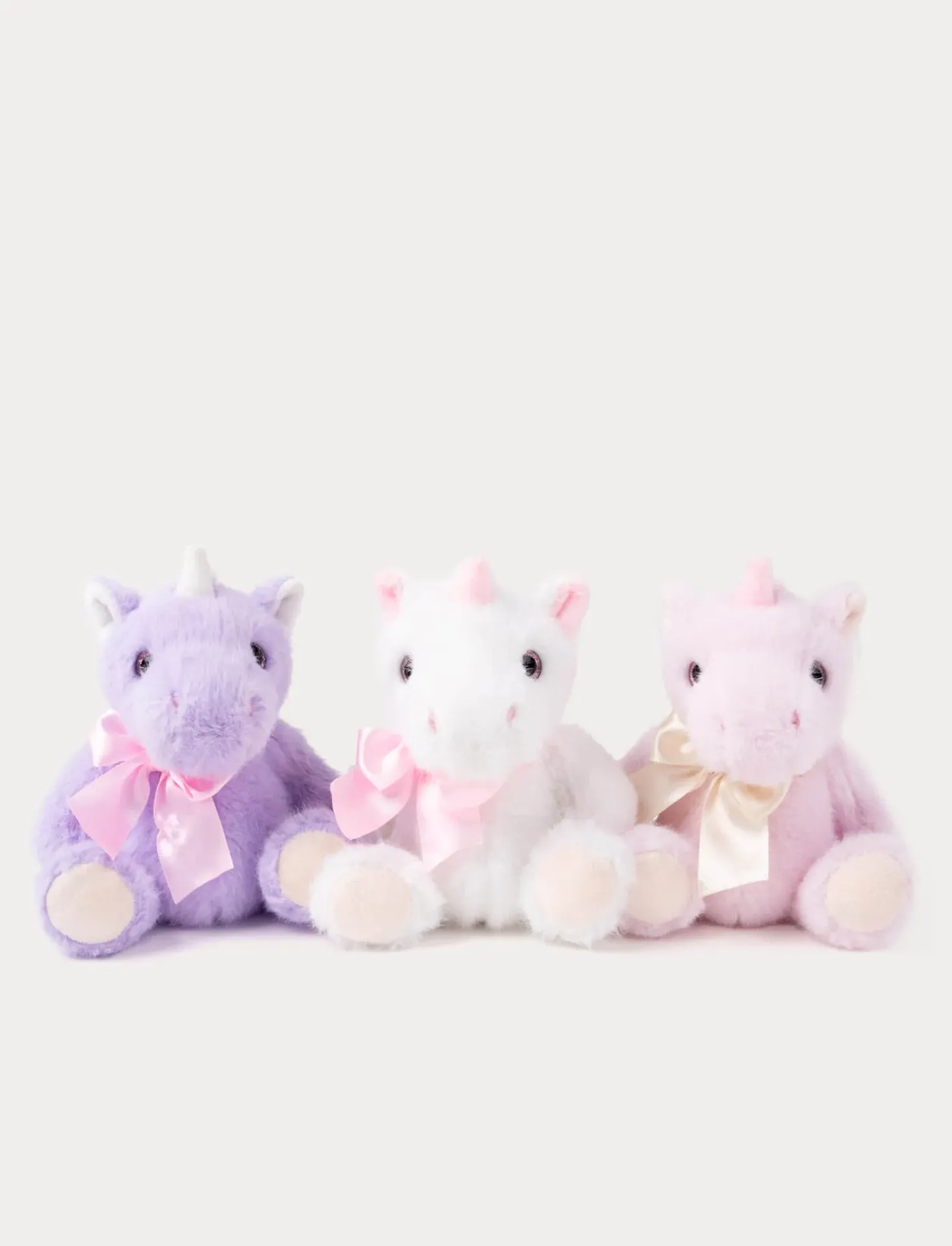 Enhörningar med rosett, Trio