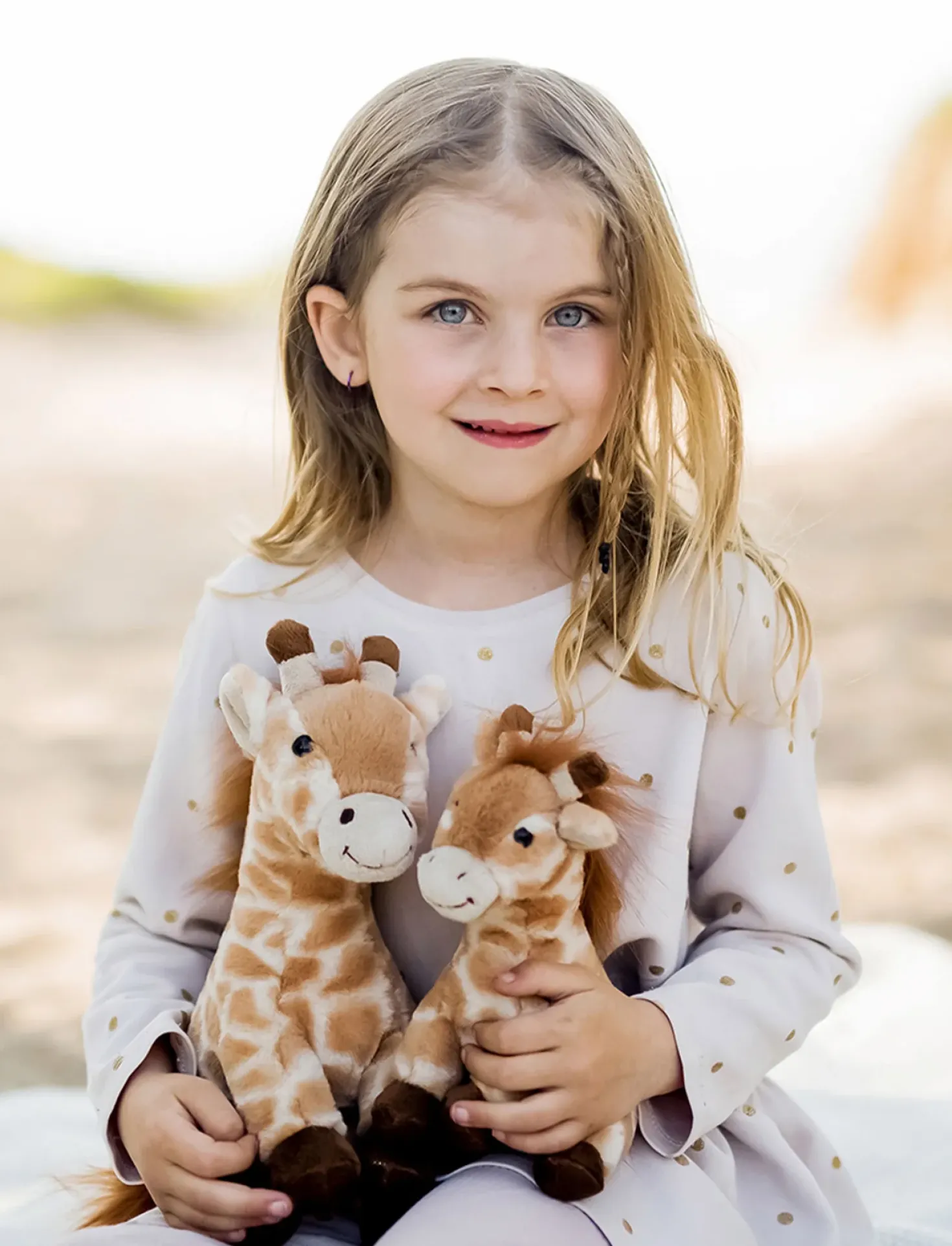 Giraffen Gina, Liten