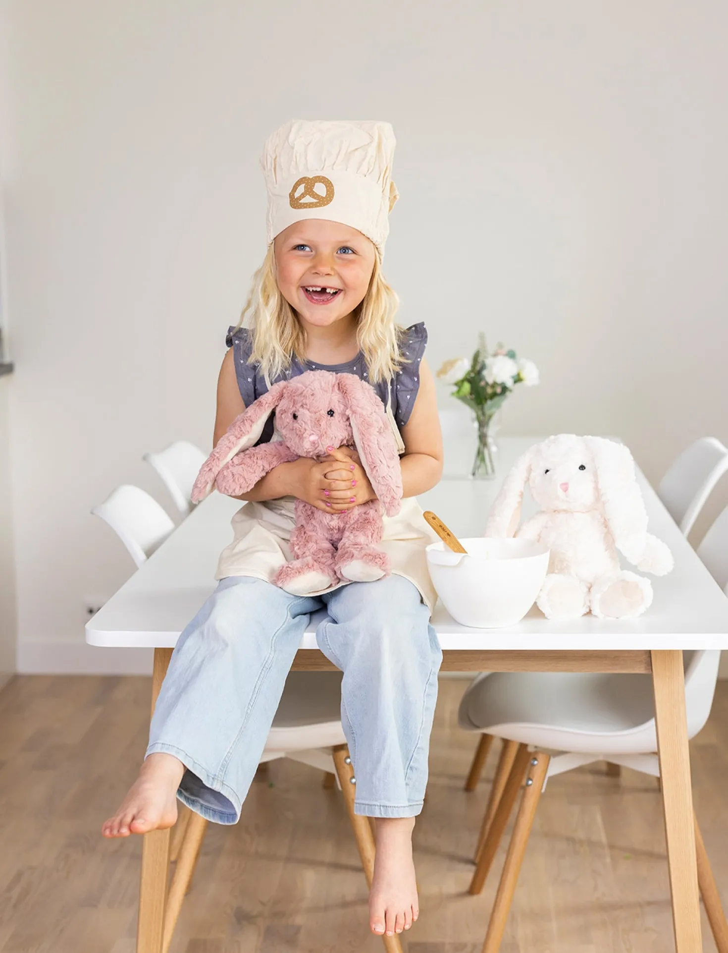 Linnea, Kanin, Rosa