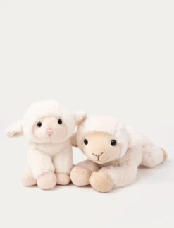 Mamma med litet lamm, Gosig duo