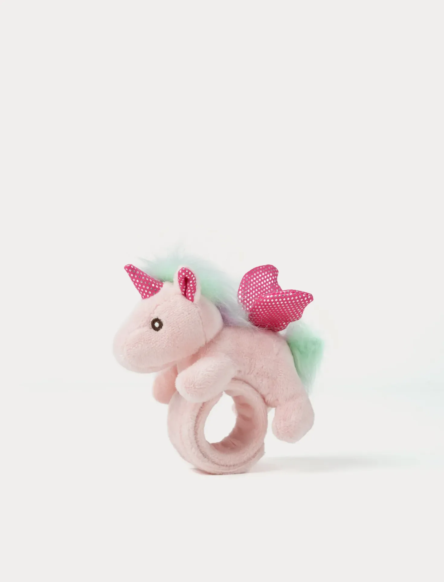 Snap Armband, Enhörning, Rosa