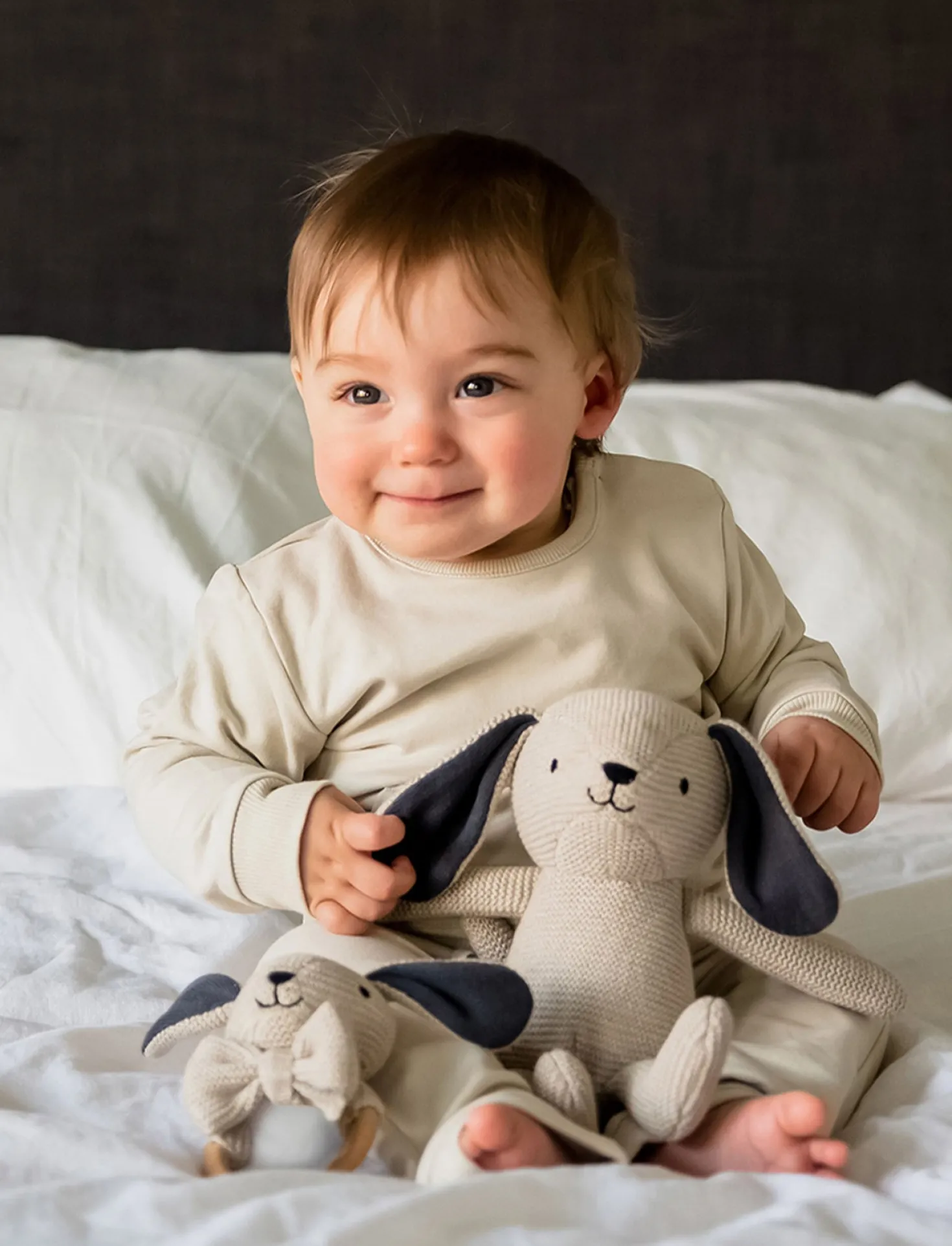 Teddy Baby, Hund, stickad