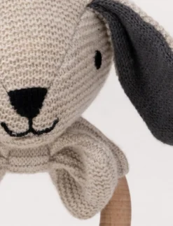 Teddy Baby, Skallra, Hund, stickad