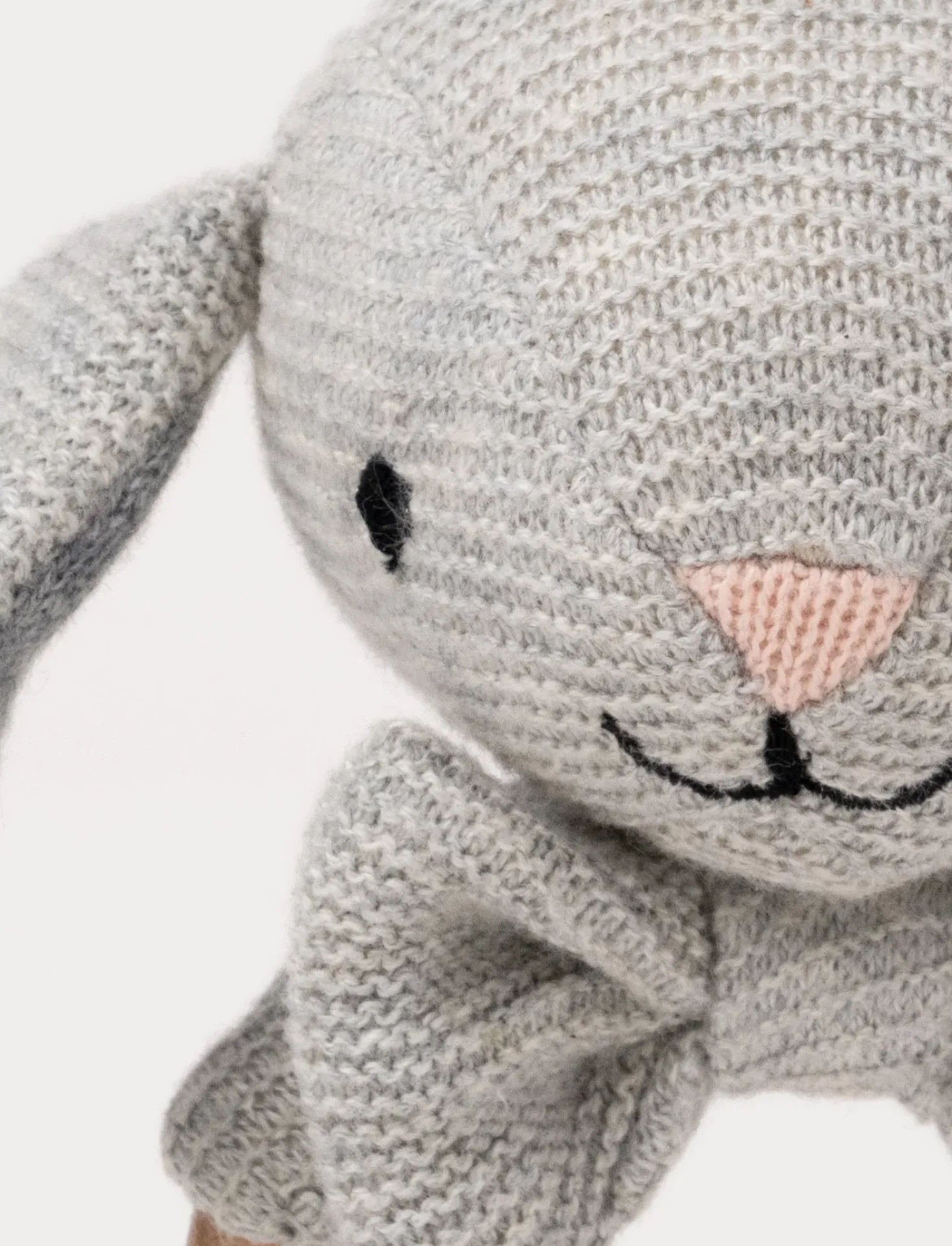 Teddy Baby, Skallra, Kanin, stickad