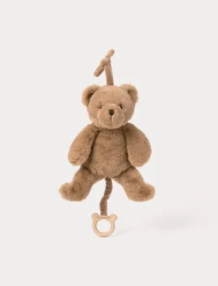 Teddy, Speldosa, Nalle, Brun, Brun