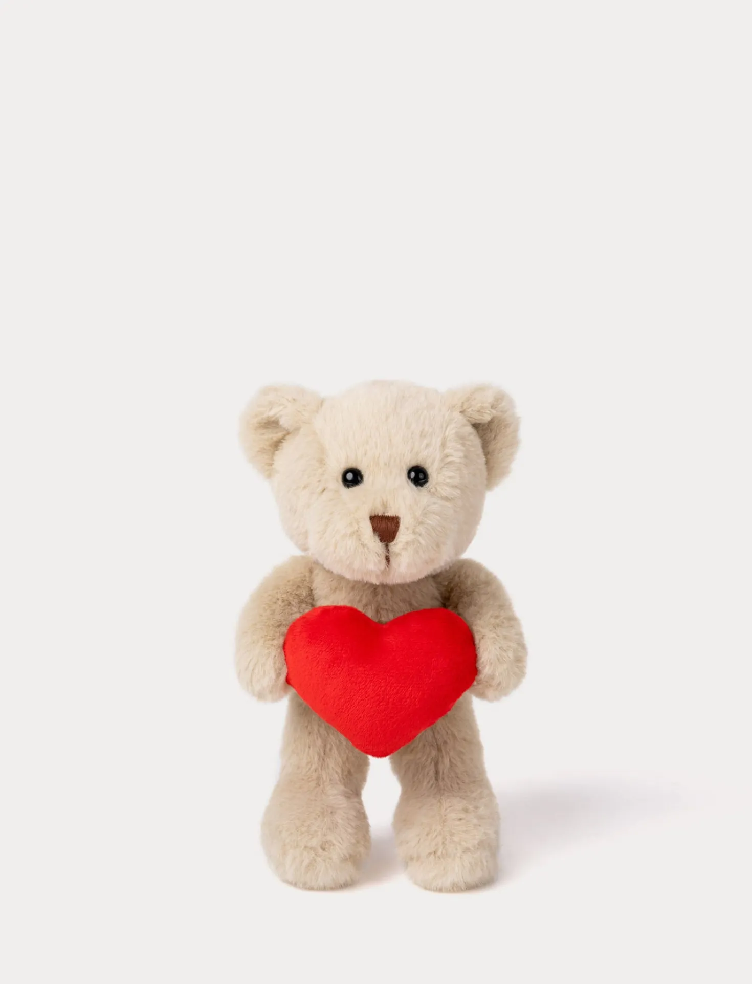 Theo med hjärta, Nalle, Beige