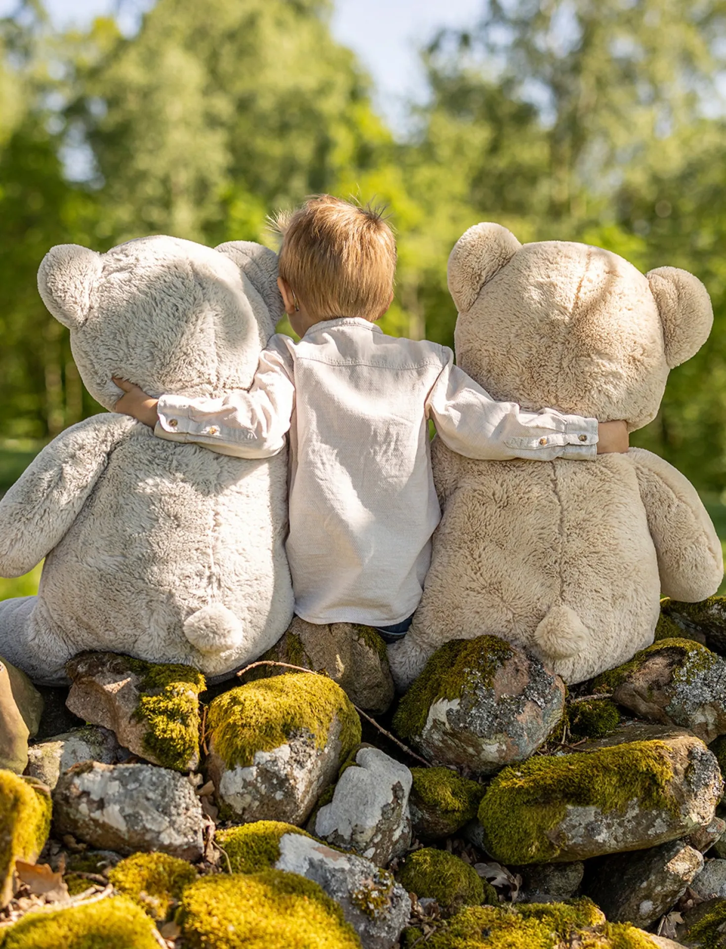 Viggo, Nalle, Stor, Beige